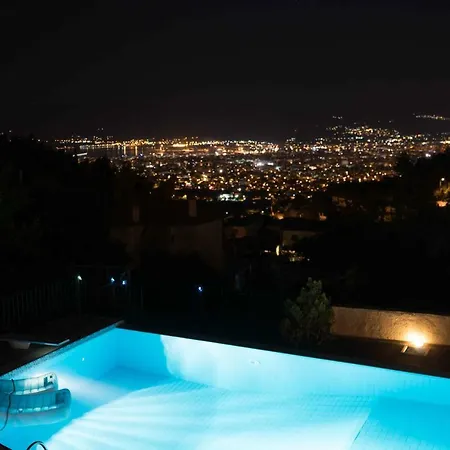 Tranquil Infinity Pool Getaway Apartment Volos Exterior photo